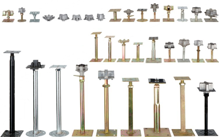 types of raised floor pedestals